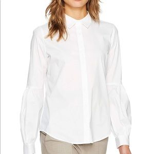 Calvin Klein women’s button front blouse size M